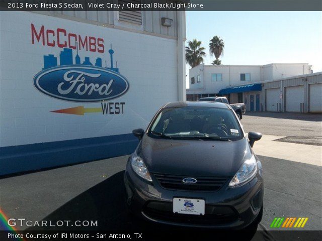 2013 Ford Fiesta S Sedan in Violet Gray
