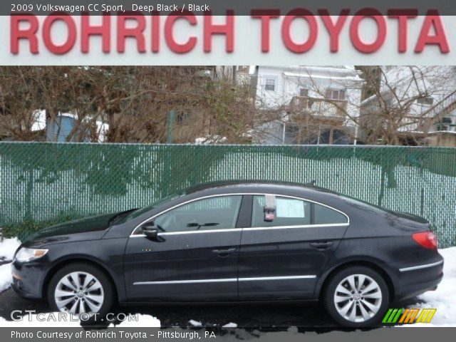 2009 Volkswagen CC Sport in Deep Black