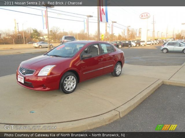 2011 Nissan Sentra 2.0 in Red Brick