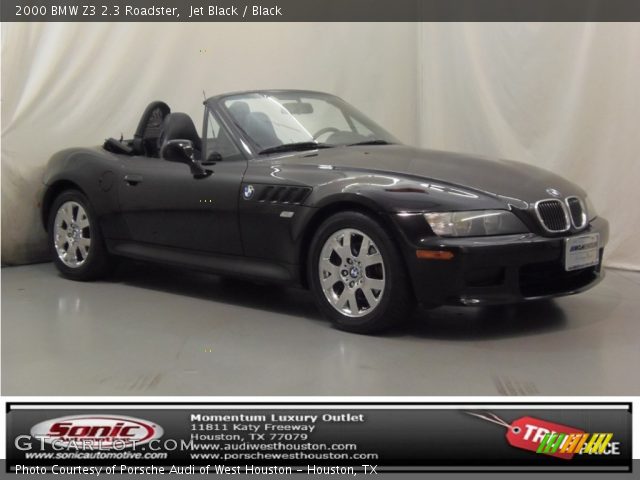 2000 BMW Z3 2.3 Roadster in Jet Black