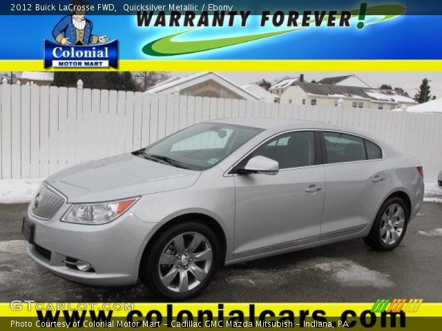 2012 Buick LaCrosse FWD in Quicksilver Metallic