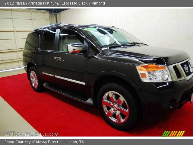 2012 Nissan armada espresso black