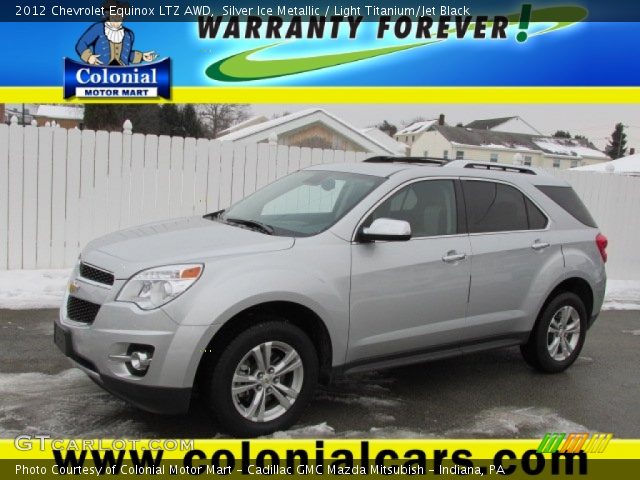 2012 Chevrolet Equinox LTZ AWD in Silver Ice Metallic