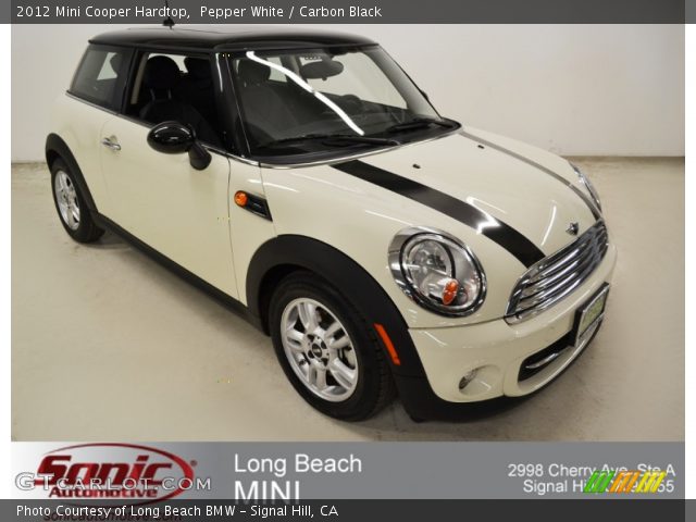 2012 Mini Cooper Hardtop in Pepper White