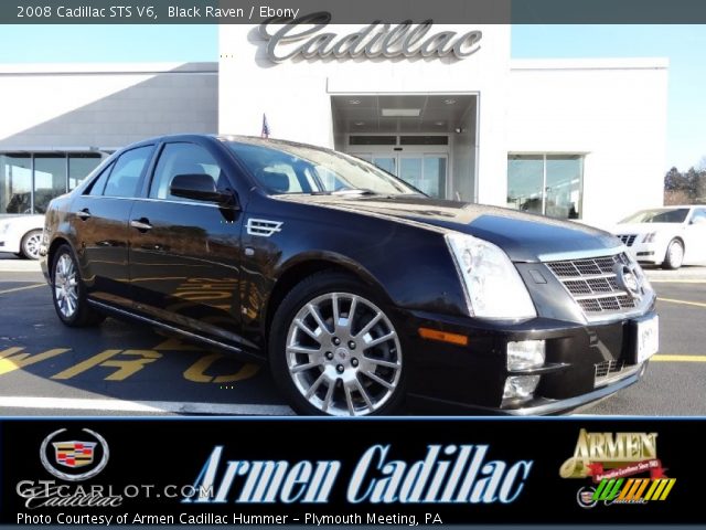 2008 Cadillac STS V6 in Black Raven