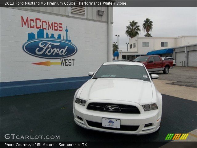 2013 Ford Mustang V6 Premium Coupe in Performance White