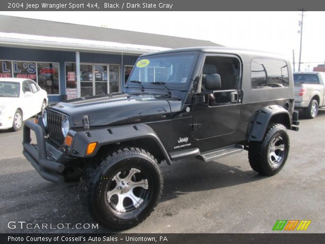 2004 Jeep Wrangler Sport 4x4 in Black
