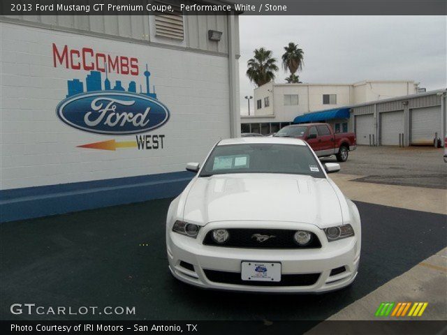 2013 Ford Mustang GT Premium Coupe in Performance White