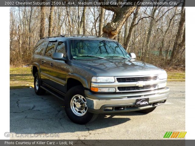 2002 Chevrolet Suburban 2500 LT 4x4 in Medium Charcoal Gray Metallic