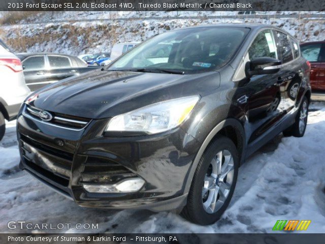 2013 Ford Escape SEL 2.0L EcoBoost 4WD in Tuxedo Black Metallic