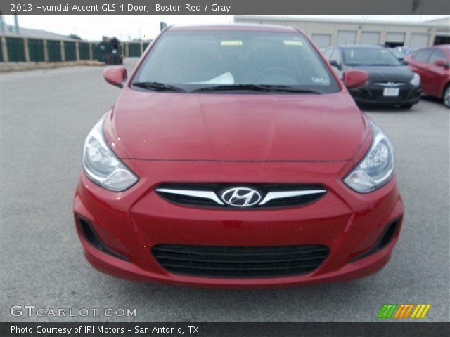 2013 Hyundai Accent GLS 4 Door in Boston Red