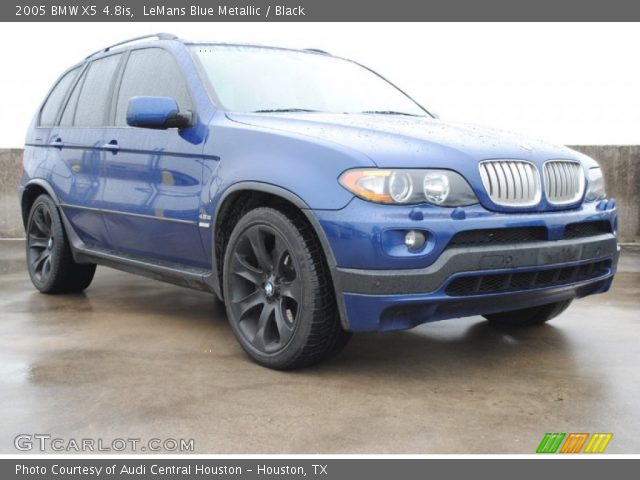 2005 BMW X5 4.8is in LeMans Blue Metallic