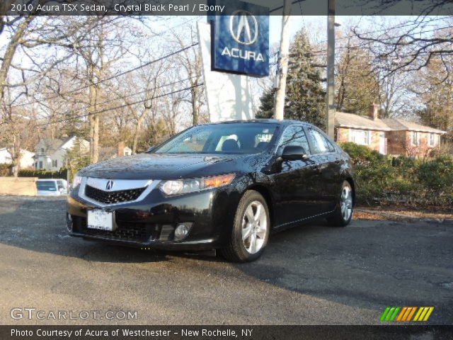 2010 Acura TSX Sedan in Crystal Black Pearl