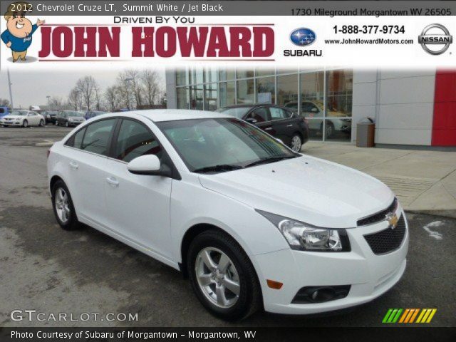 2012 Chevrolet Cruze LT in Summit White