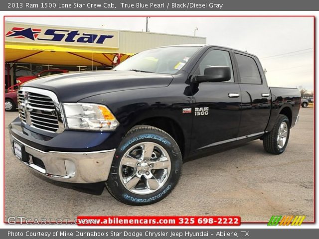 2013 Ram 1500 Lone Star Crew Cab in True Blue Pearl