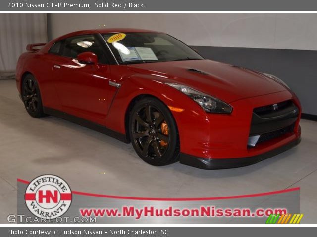 2010 Nissan GT-R Premium in Solid Red