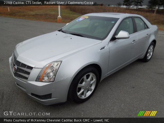 2009 Cadillac CTS Sedan in Radiant Silver