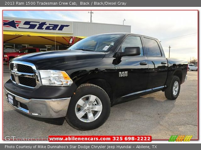 2013 Ram 1500 Tradesman Crew Cab in Black