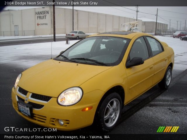 2004 Dodge Neon SXT in Solar Yellow