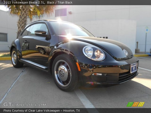 2013 Volkswagen Beetle 2.5L in Black