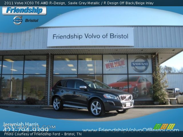 2011 Volvo XC60 T6 AWD R-Design in Savile Grey Metallic