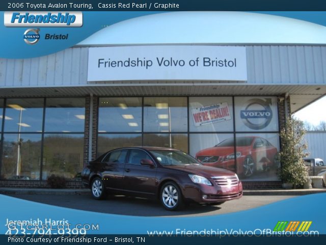 2006 Toyota Avalon Touring in Cassis Red Pearl