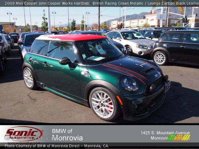 2009 Mini Cooper John Cooper Works Hardtop in British Racing Green Metallic