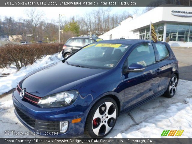 2011 Volkswagen GTI 2 Door in Shadow Blue Metallic