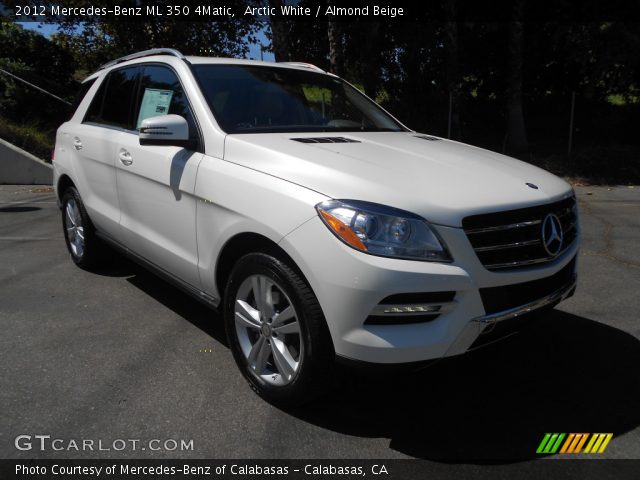 2012 Mercedes-Benz ML 350 4Matic in Arctic White