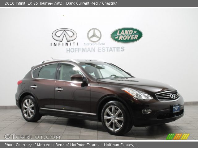 2010 Infiniti EX 35 Journey AWD in Dark Current Red