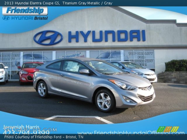 2013 Hyundai Elantra Coupe GS in Titanium Gray Metallic