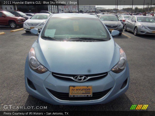 2011 Hyundai Elantra GLS in Blue Sky Metallic