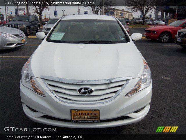 2012 Hyundai Sonata GLS in Shimmering White