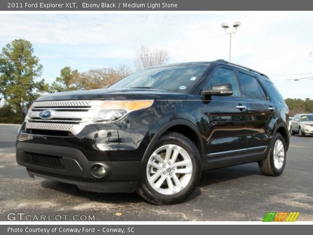 2011 Ford Explorer XLT in Ebony Black