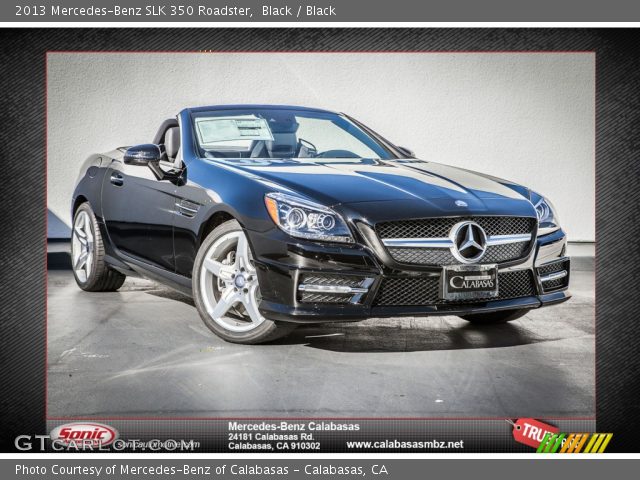 2013 Mercedes-Benz SLK 350 Roadster in Black