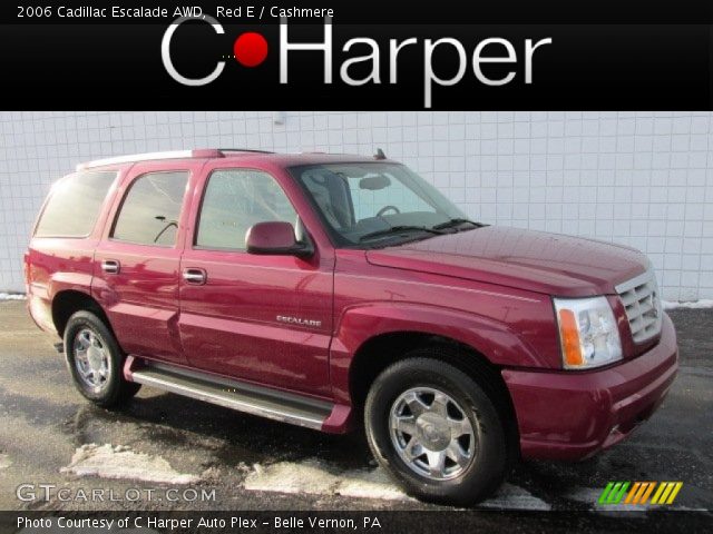 2006 Cadillac Escalade AWD in Red E