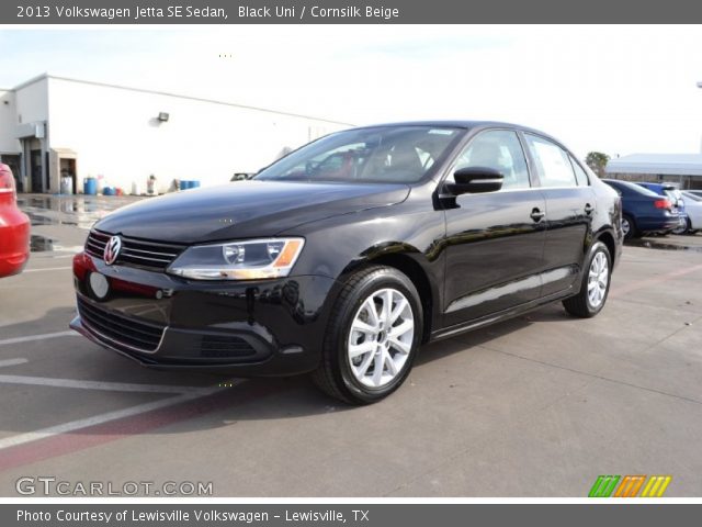 2013 Volkswagen Jetta SE Sedan in Black Uni