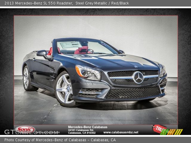 2013 Mercedes-Benz SL 550 Roadster in Steel Grey Metallic