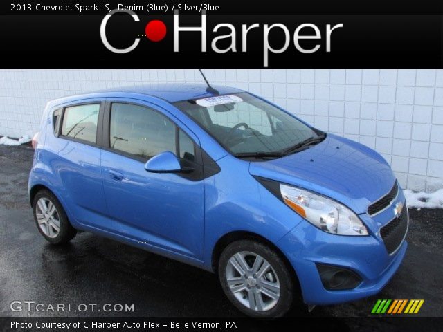 2013 Chevrolet Spark LS in Denim (Blue)