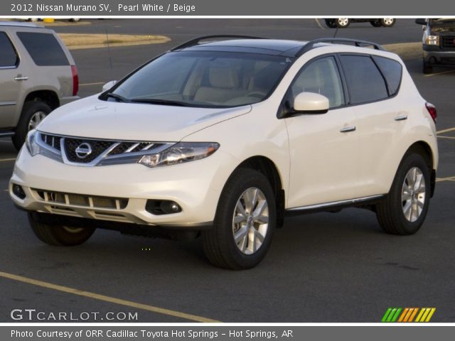 2012 Nissan Murano SV in Pearl White