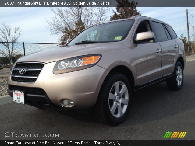 2007 Hyundai Santa Fe Limited 4WD in Golden Beige