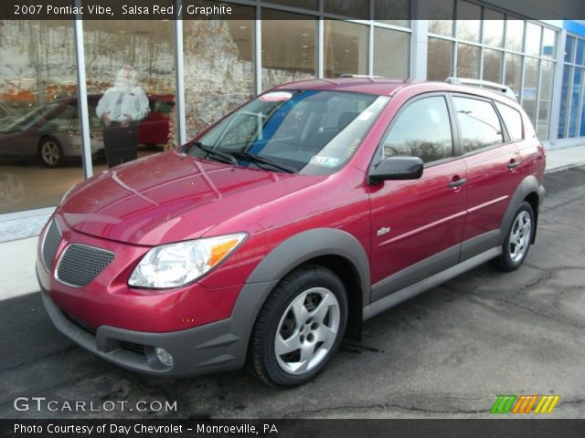 2007 Pontiac Vibe  in Salsa Red