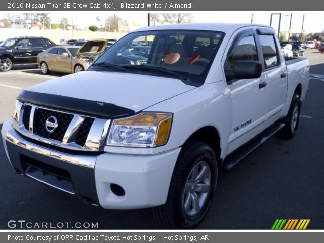 2010 Nissan Titan SE Crew Cab 4x4 in Blizzard White