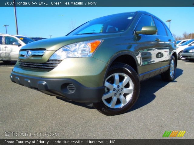 2007 Honda CR-V EX-L in Green Tea Metallic