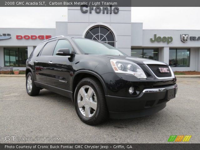 2008 GMC Acadia SLT in Carbon Black Metallic