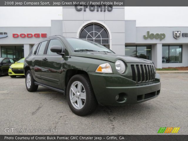 2008 Jeep Compass Sport in Jeep Green Metallic