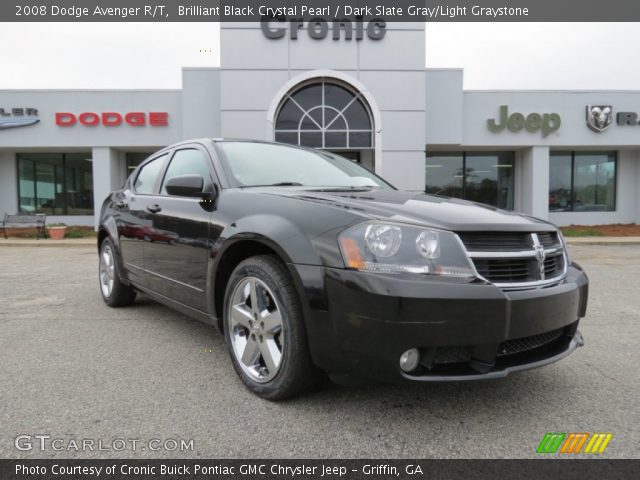 2008 Dodge Avenger R/T in Brilliant Black Crystal Pearl
