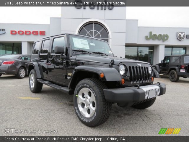 2013 Jeep Wrangler Unlimited Sahara 4x4 in Black