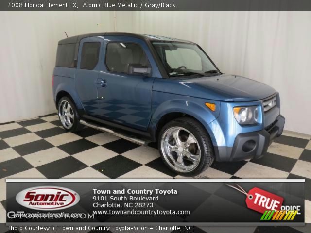 2008 Honda Element EX in Atomic Blue Metallic