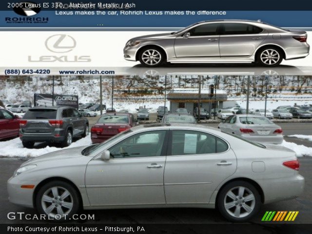2006 Lexus ES 330 in Alabaster Metallic